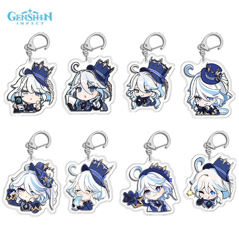 Water Gods Flos single -layer keychain game coward peripheral…
