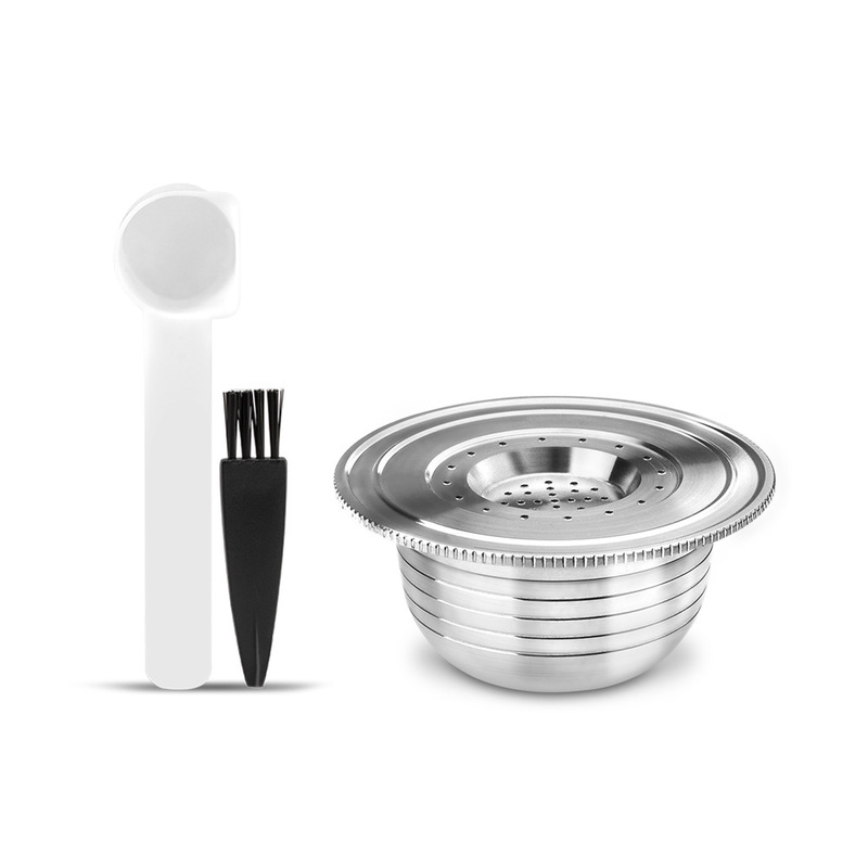 Cross-Border Leidi Stainless Steel Coffee Capsule Cup Is Compatible with Leidi Capsule Coffee Machines and Can Reuse the Capsule Shell