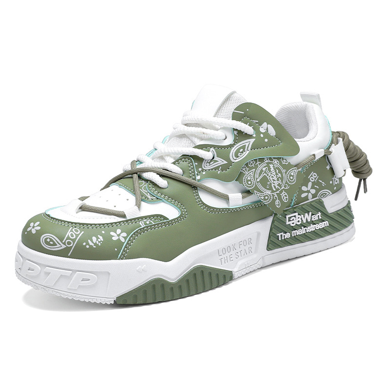 2024 nuevas zapatillas de deporte transpirables de otoño ins zapatos de moda deportivos casuales zapatos para correr zapatos para hombres adolescentes zapatos antideslizantes
