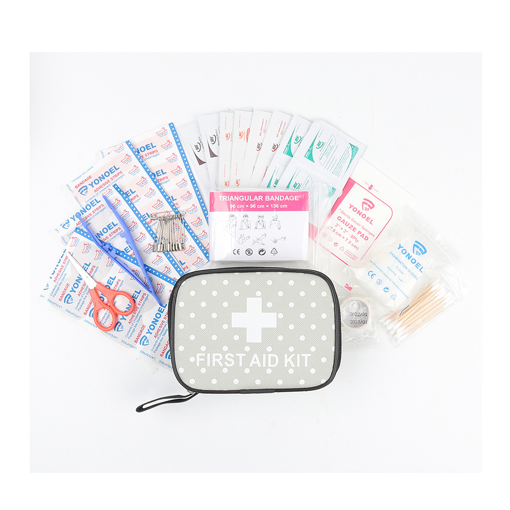 Manufacturer Mini First Aid Kit with Divider Storage Emergency Medical Kit for Outdoor Travel Home Office First Aid