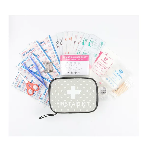 Manufacturer Mini First Aid Kit with Divider Storage Emergency Medical Kit for Outdoor Travel Home Office First Aid