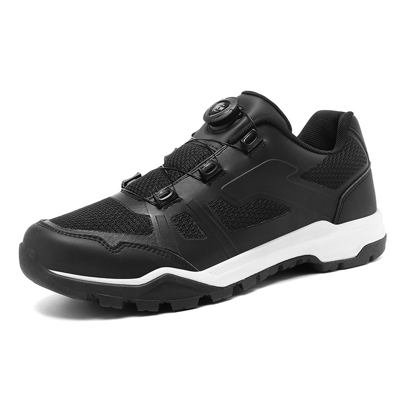 Xt5001 Men's Shoes Cycling Shoes Mountain Bike Shoes Rotating Buckle Mesh Fabric Surface with Mountain Lock Professional Outdoor Sports