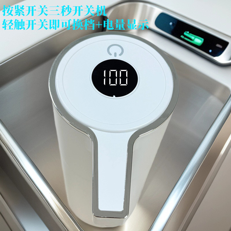 自动感应智能皂液器泡沬模式USB充电酒店台式厨房皂液器洗手液机|undefined