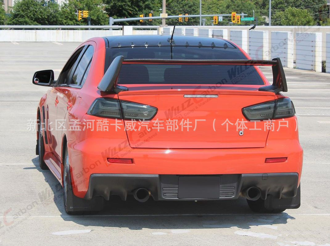 Suitable for Sedan Universal Rear Wing Mitsubishi Lancer Lingshuai Wingshen Old Civic Modified Sports Style Fixed Wing