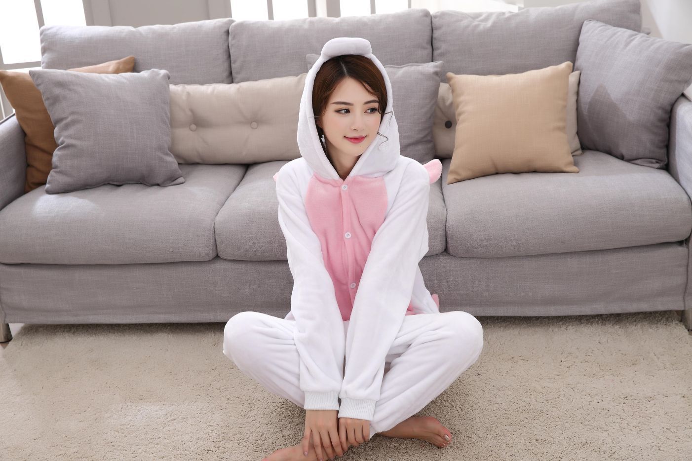 유니콘 핑크 어른