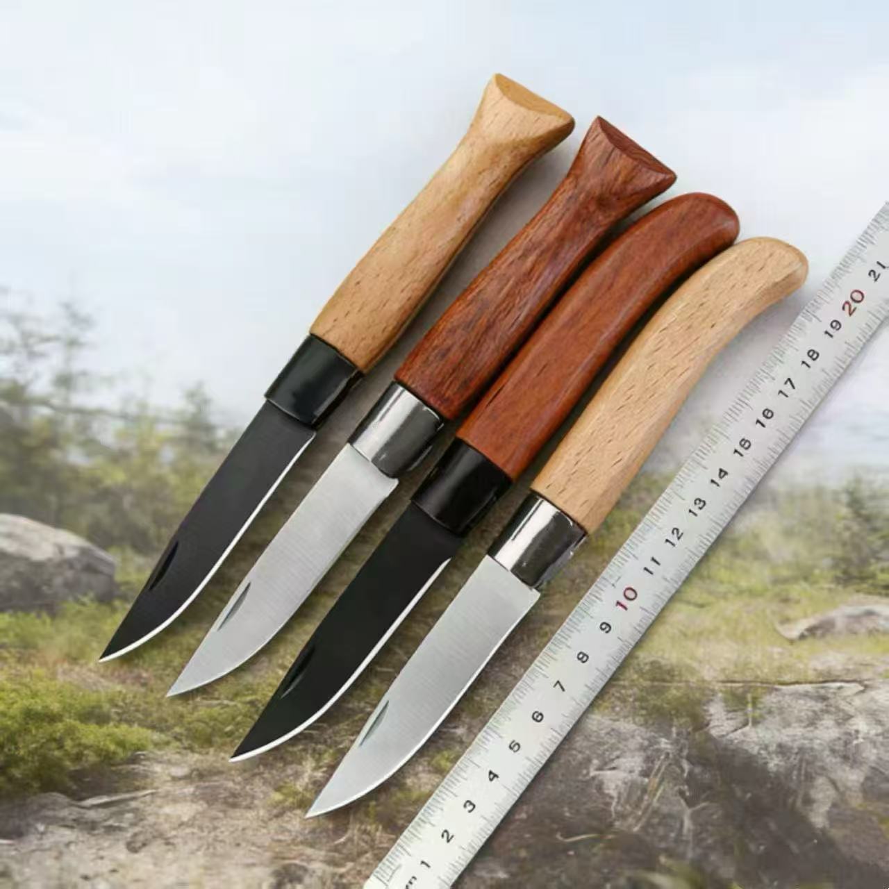 户外刀野营刀家用折叠刀水果刀多功能小刀高硬度锋利防身刀户外刀