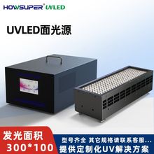 风冷UVLED面光源紫外线UV固化灯微型马达电机UV胶无影胶固化设备