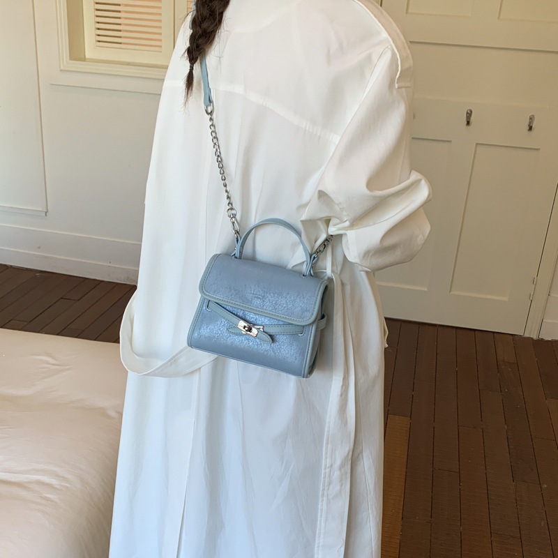 Bolso de fuego para mujeres 2026 nueva moda versátil cadena mochila retro sensación diaria mini bolso cuadrado image 10