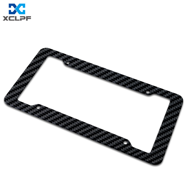 Amazon US-spec car license plate holder, American-style license plate frame, US license plate holder, carbon fiber license plate holder, automotive accessories