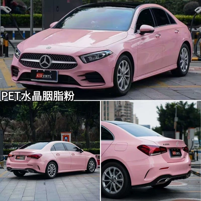 Car Body, Auto Color Change Film - pet-crystal-rouge-powder-152m-x-165m