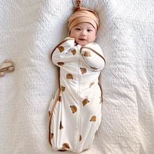新款韩风投降式宝宝睡袋 新生儿防惊跳睡袋 婴儿安全感好物睡衣