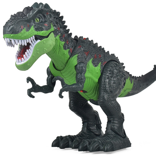 Remote control mechanical spray electric dinosaur toy, simulated animal dinosaur model, large children's toy dinosaur
