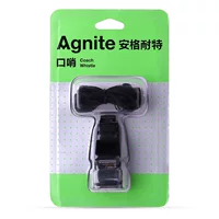 Свисток Deli Angnet F1306 со шнурком из АБС-пластика для учителей спорта, судей, кортов для мячей, ночных прогулок и кемпинга.