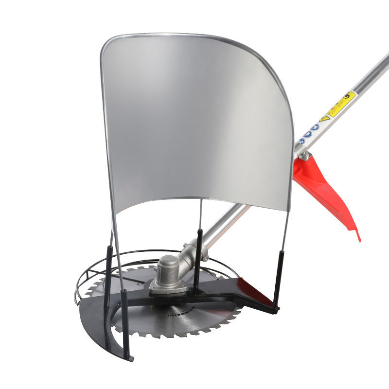 割草机通用配件扶稻器割草架扶草器扶禾器合金刀片扶禾架通用头