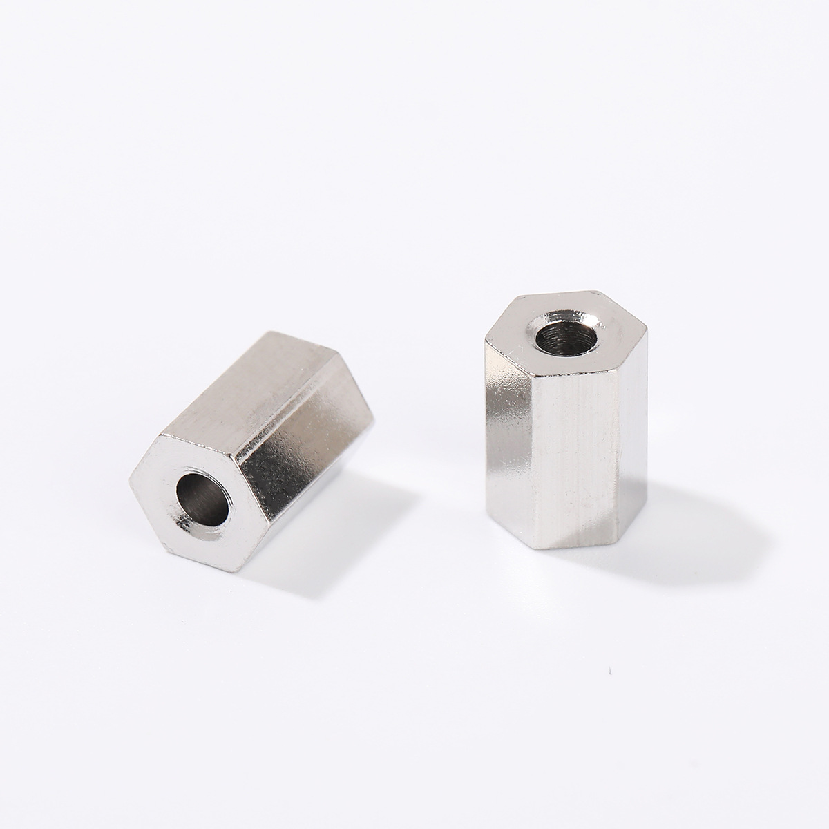 Jingyao Metal Accessories Stainless Steel Hammer Beads Loose Beads Bamboo Tube Beads Spacer Beads Pendant DIY Jewelry Accessories Wholesale