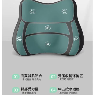 Waist support, Headrest, Neck Pillow, Lumbar Support