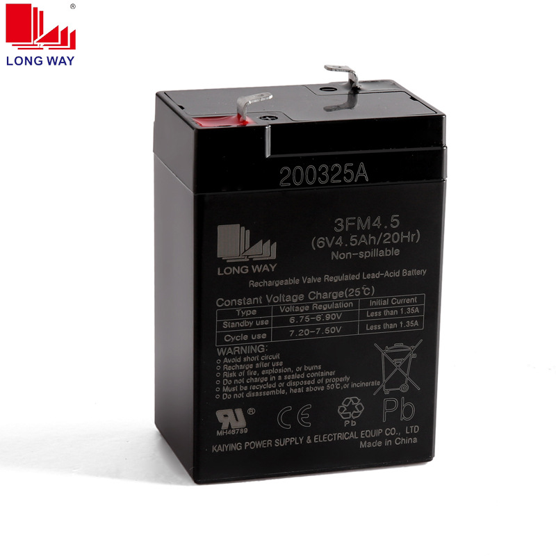 路泰 铅酸蓄电池电瓶 6V4.5AH 3-fm-4.5 霸州市路泰交通有限公司
