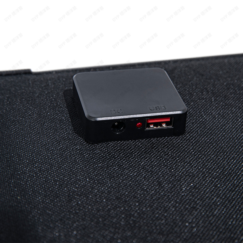 クロスボーダーソーラー折りたたみバッグ USB + DC 太陽光発電充電屋外キャンプ携帯電話充電ボード 5V9V12V20W18|undefined
