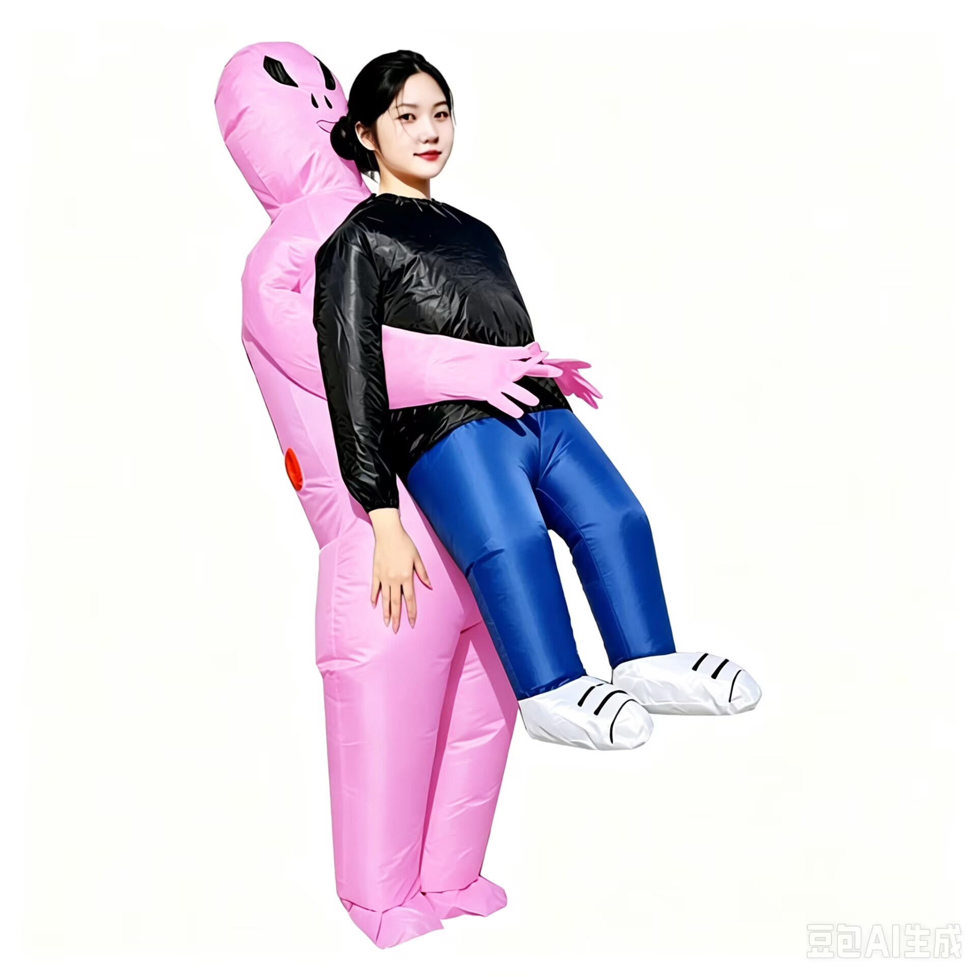 Disfraz Inflable de Alienígena para Adultos y Niños de Tela Impermeable para Halloween y Fiestas image 4