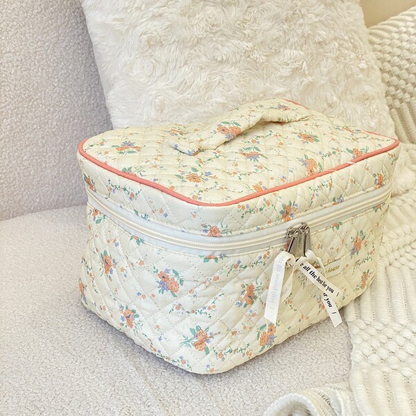 Brand cute capacious handheld organizer bag