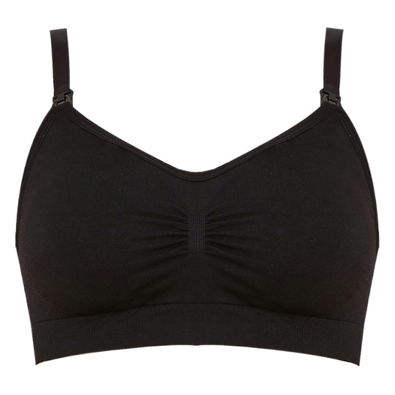 Ropa interior de enfermería bomba de mama sujetador de mano libre postparto inalámbrico delgada hebilla superior colgando bomba de leche ropa interior de ordeño