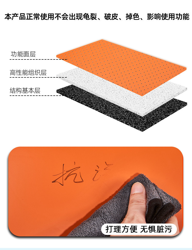 Suitable for Lynk & Co 900 Second-Row Legrest Protective Cover, Height-Increasing Pad, Seat Protection Pad, Car Interior Modification Accessories
