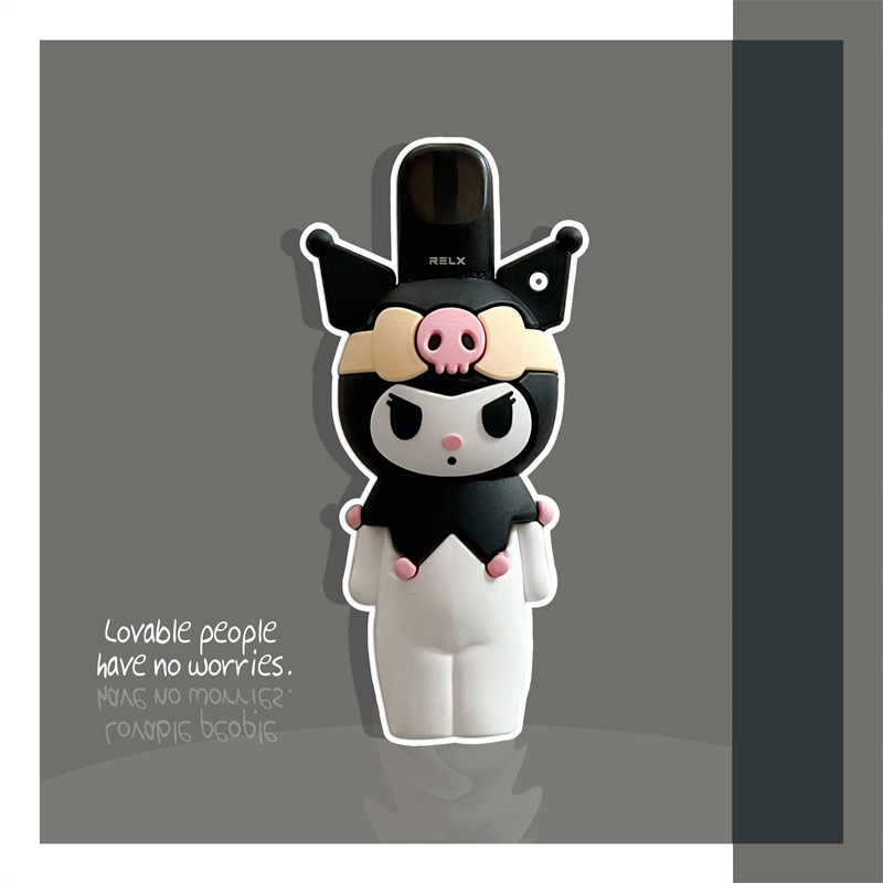 Relx1 Generation Protective Cover Smoke Bar Cover Atomizer Shell RELX/York RELX5/4 Generation Personalized Silicone Cartoon Cute