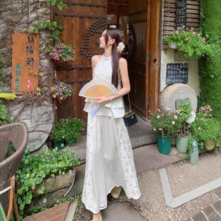 ����ʽ��ɫȹ�Ӻ���ӡ���첱���°���ȹ�ɼ����B��ȹ���L�������b