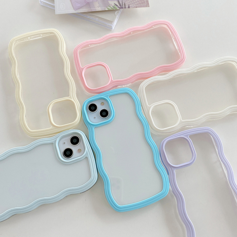Wave Edge 17 Suitable for Apple Se Phone Case 2-in-1 Detachable Pc+Tpu Google 10/8A Protective Cover