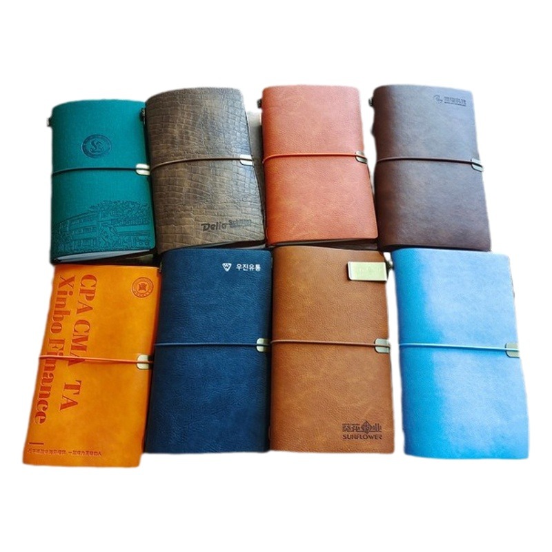 Cuaderno de manos a6 Cuaderno de notas Regalos de viaje portátiles Estudiantes universitarios Libros de manos culturales y creativos Logotipo personalizado