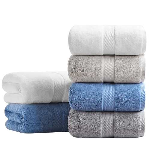 [Sanli New Bath Towel] Combed Cotton Bath Towel Pure Cotton Thickened 800g Bath Towel 80*160 Large Adult Bath Towel