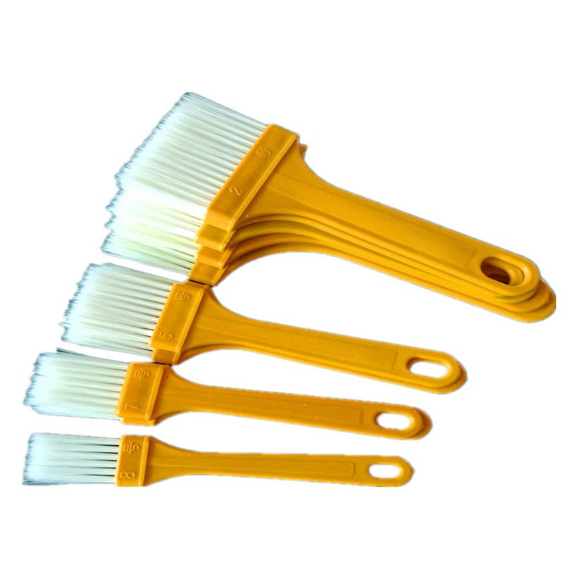 Тонкая ручка пластиковая пластина щетка для чистки клавиатуры кисть для рисования безворса масляная щетка для барбекю щетка оптом