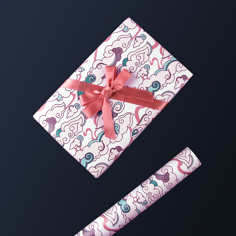 Amazon explosión regalo de Navidad papel de embalaje día de San Valentín boda cumpleaños DIY papel de regalo al por mayor