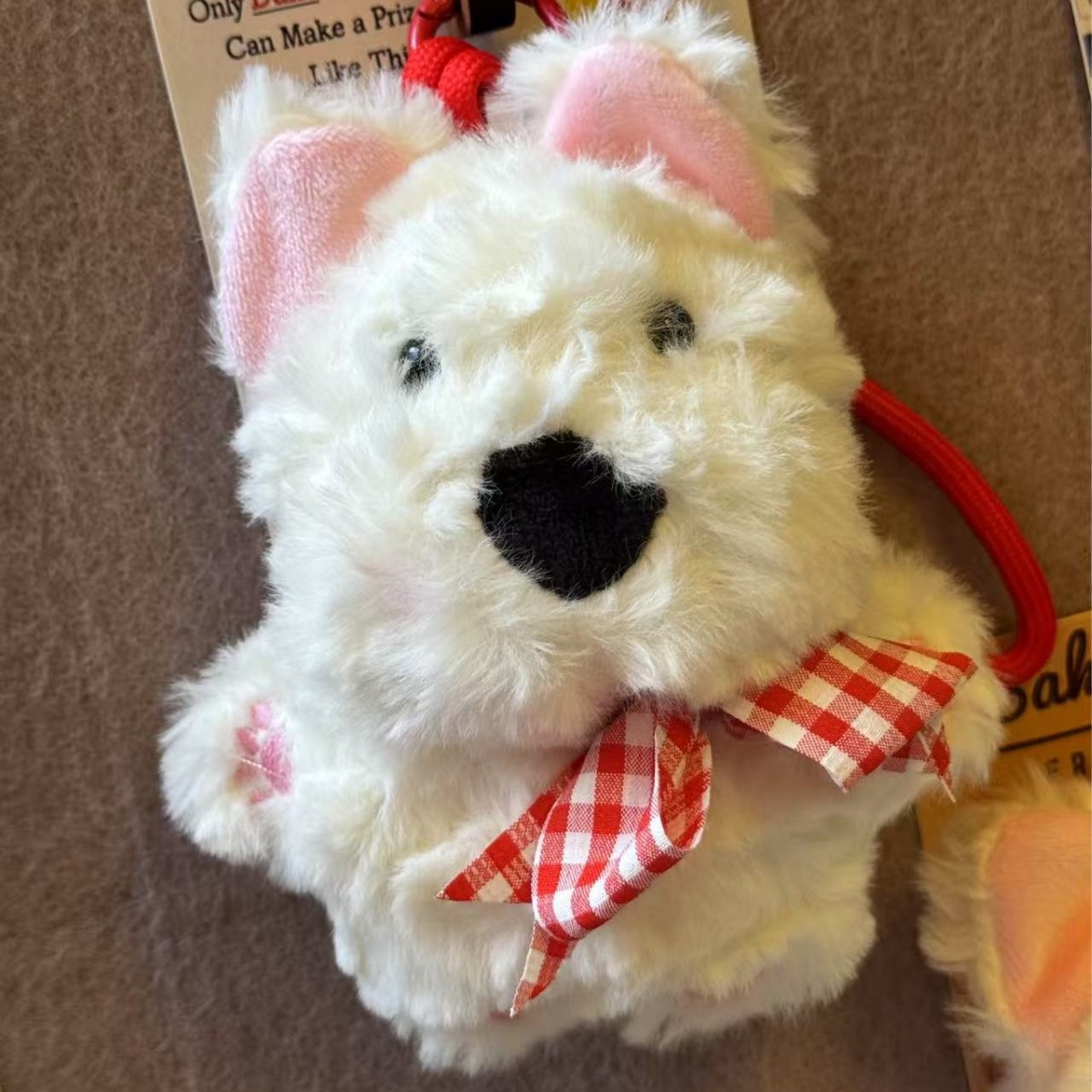 Nuevo West Highland colgante muñeca garabateado cachorro lindo muñeca mochila colgante creativo regalos para niños al por mayor image 5