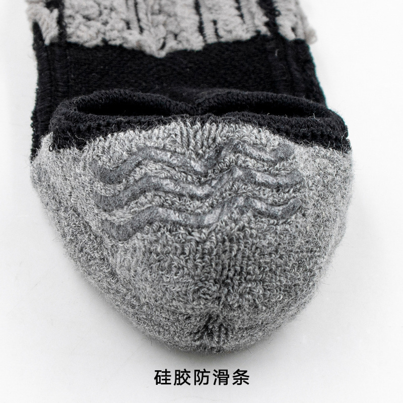 Deportes barco Calcetines de los hombres de corte bajo de la parte superior del talón antideslizante invisible engrosada Terry sudor-absorbente transpirable correr calcetines transfronterizos