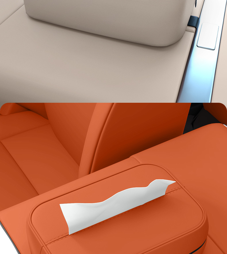 Suitable for Shangjie H5 Tissue Box 25 Car Seat Hanging Car Tissue Box High-End Interior Decoration Supplies