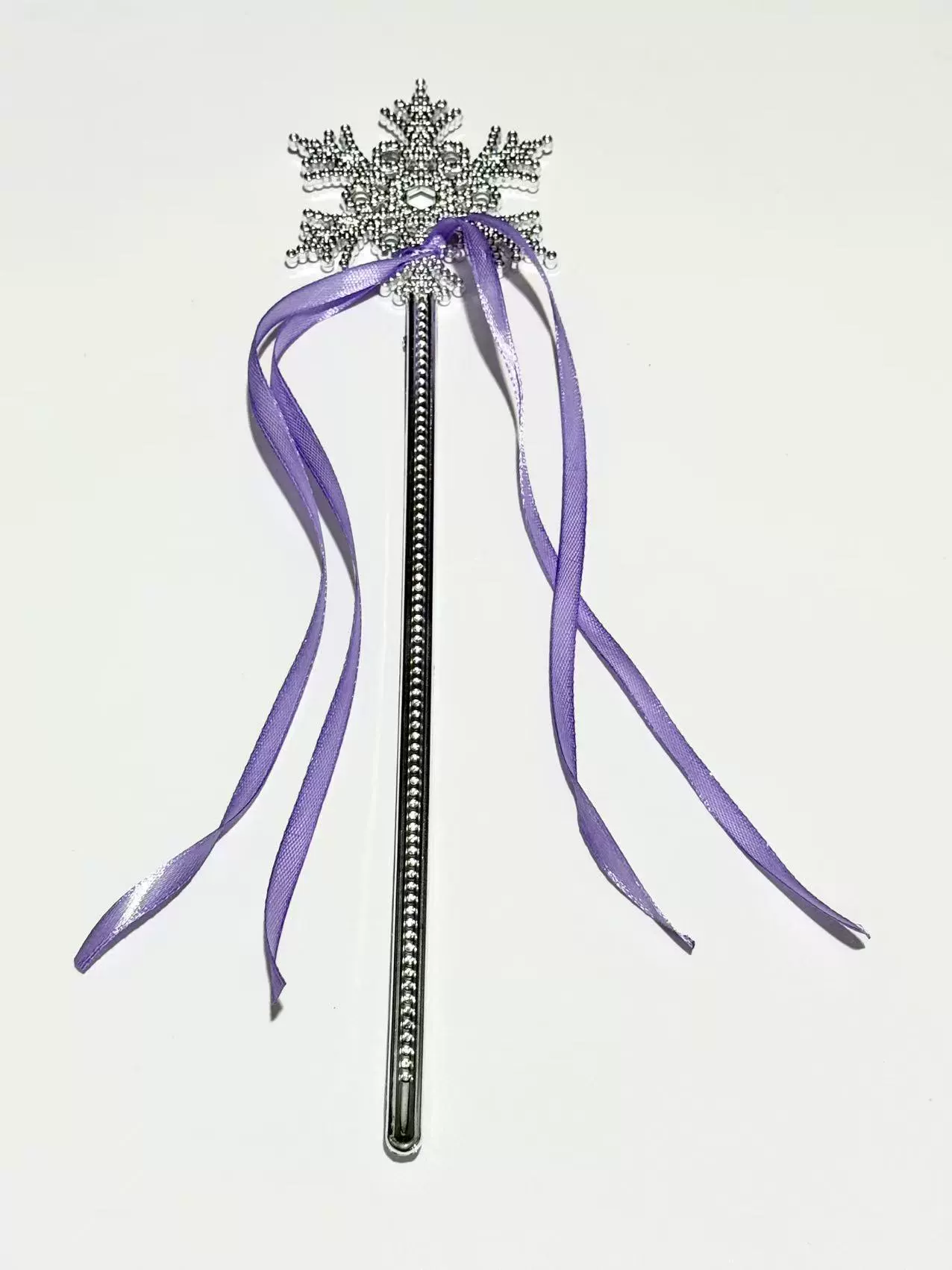 Children's magic wand, accessory, with snowflakes, dress up