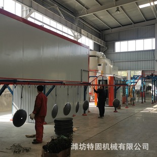 Manufacturer Customized Electrostatic Spraying Equipment Shelf Spraying Equipment Production Line Spraying Assembly Line Guardrail Spraying Equipment