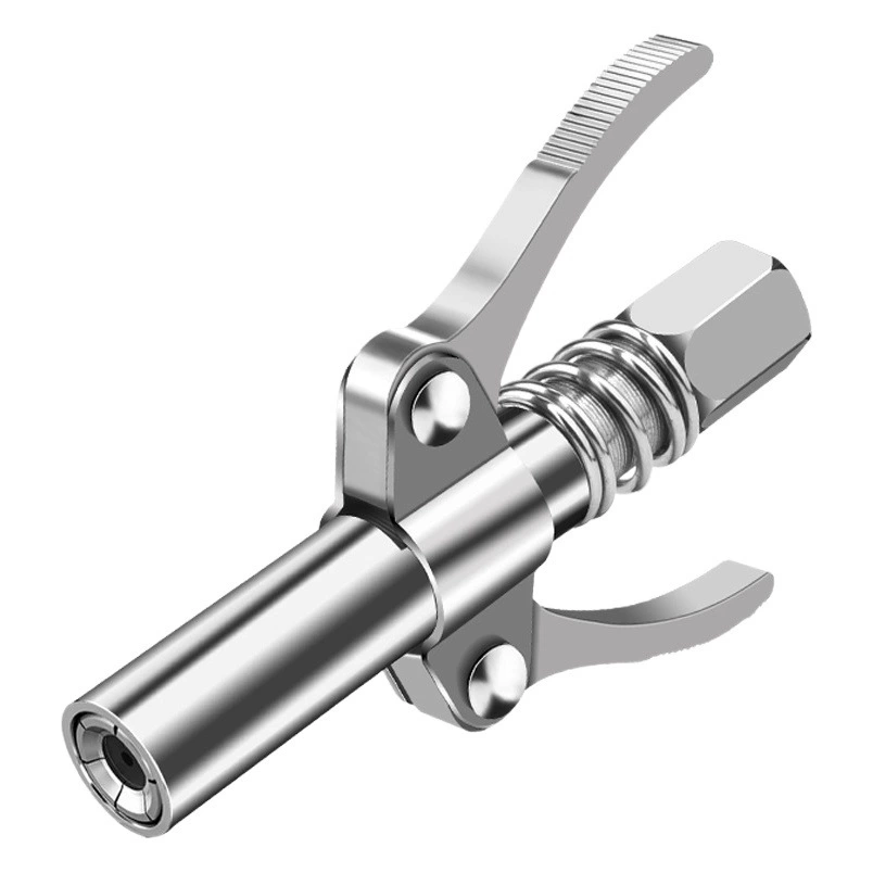 Головка сопла смазочного пистолета с блокировкой высокого давления зажимного типа Сопло для смазки самоблокирующееся электрическое пневматическое ручное сопло для смазки маслобойка аксессуары с плоской головкой