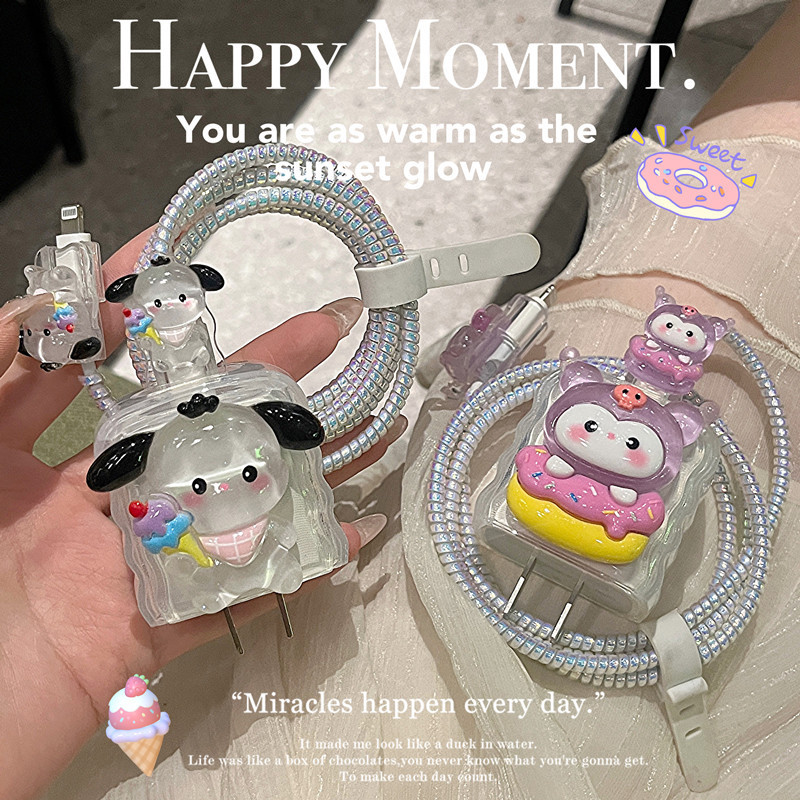 Suitable for Apple 14 charger protective cover iPhone15 data cable iPad10/air5 fast charge 13 soft 12 shell