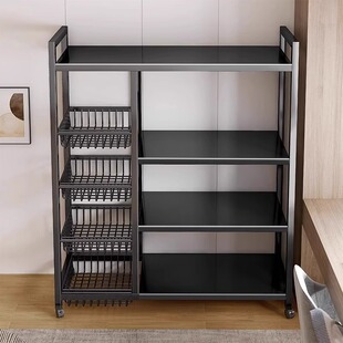 Balcony Sundries Kitchen Rack Floor-standing Multi-layer Storage Rack Multi-functional Shelf Living Room Cabinet Storage Shenhong