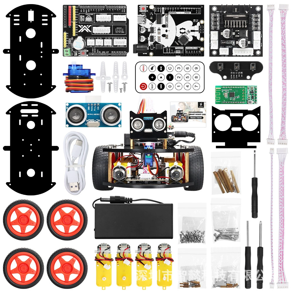 Arduino, умный робот, набор, Bluetooth, дистанционное управление