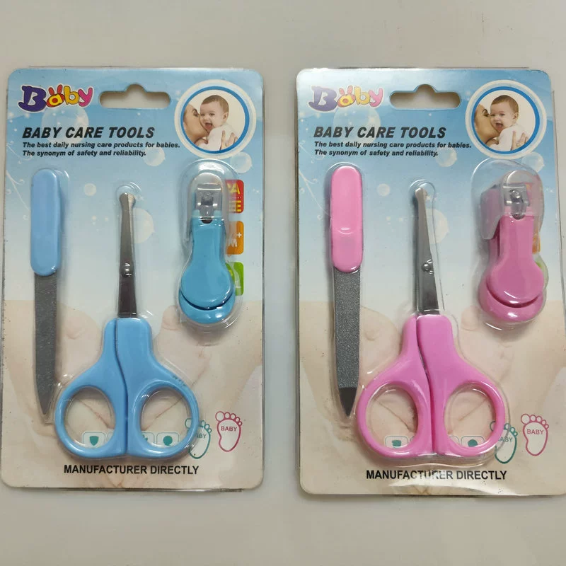 Детская машинка для стрижки ногтей костюм из 3 предметов Детские ножницы для ногтей Новорожденные бытовые принадлежности для стрижки ногтей