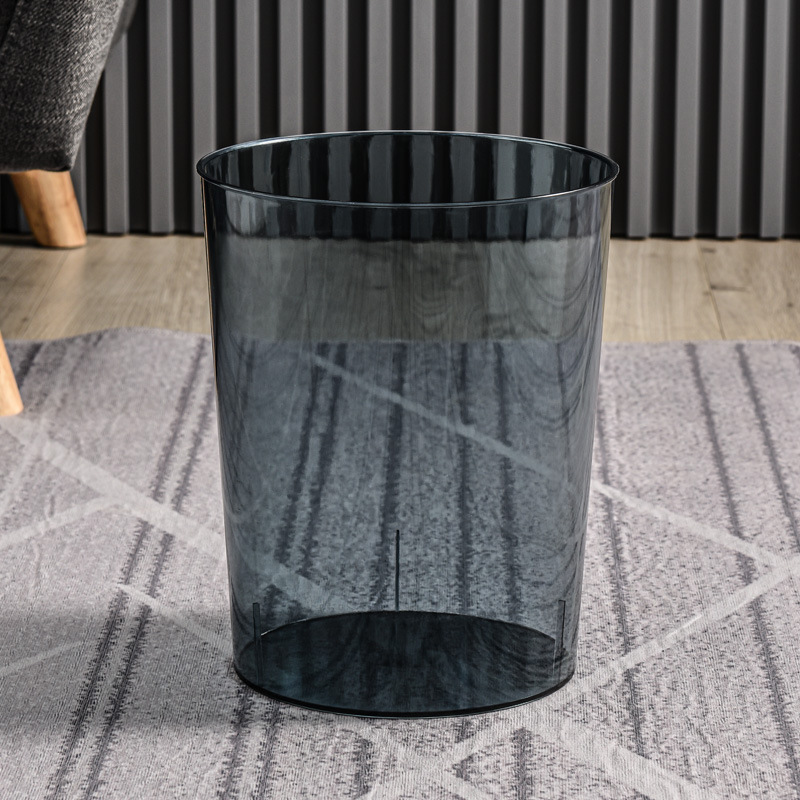 北歐風垃圾桶家用客廳創意臥室簡約輕奢廢紙簍透明廚房大號網紅