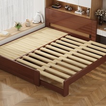 宣然实木抽拉伸缩床推拉折叠拉伸沙发床多功能抽拉床画册式其他