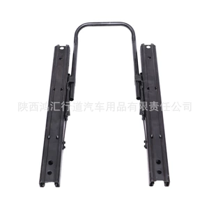Car Seat Slide Rail with Double Lock for Front Row, Extended and Adjustable, for Business Vehicle Modification, Cold-Rolled Steel Body, In-Car Use