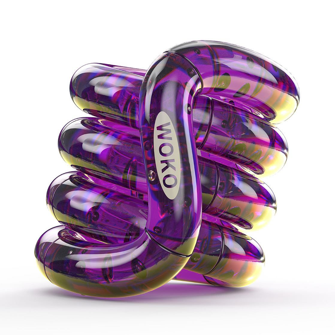 WOKO oficial genuino Twist Le gemas descomprimir artefacto de concentración TDAH entrenamiento de dedos cuerda de juguete