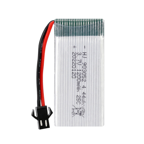 3.7V 1200mAh lithium battery 903052 model aircraft battery X5SW aircraft accessories X5C drone battery