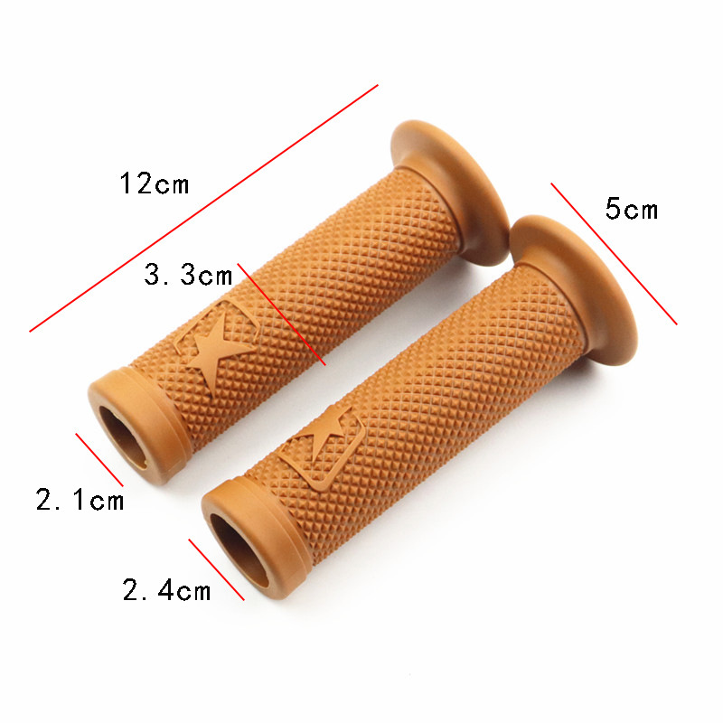 Motorcycle Handlebar Rubber Sleeve, Motorcycle Off-Road Vehicle, Street Car, Sports Car Modification Accessories, Throttle Grip Rubber Sleeve, Non-Slip and Wear-Resistant