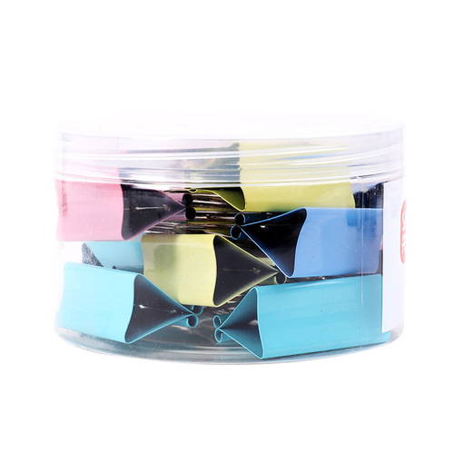 Wholesale colorful swallowtail clips, small clips for office organization, multi-functional long tail clips for bill test papers